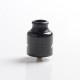 Authentic Damn Vape Mongrel RDA Rebuildable Dripping Vape Atomizer - Black, 25.4mm / 26mm, with BF Pin + Spare Top Cap