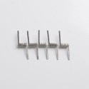 Authentic Damn Mongrel Fused Clapton Coils - Ni80, 0.22ohm, 2 x 26GA + 15 x 38GA + 36GA (5 PCS)