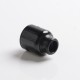 Authentic Damn Vape Mongrel RDA Rebuildable Dripping Vape Atomizer - Black, 25.4mm / 26mm, with BF Pin + Spare Top Cap