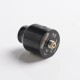 Authentic Damn Vape Mongrel RDA Rebuildable Dripping Vape Atomizer - Black, 25.4mm / 26mm, with BF Pin + Spare Top Cap