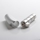 Authentic BP Mods Hilt Mosfet Mod - Silver, Semi-Mechanical, 1 x 18650