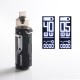 Authentic VOOPOO Argus Pod System Vape Mod Kit w/ PnP Pod - Vintage Grey Silver, 1500mAh, 5~40W, 4.5ml / 2.0ml, 0.3ohm / 1.0ohm