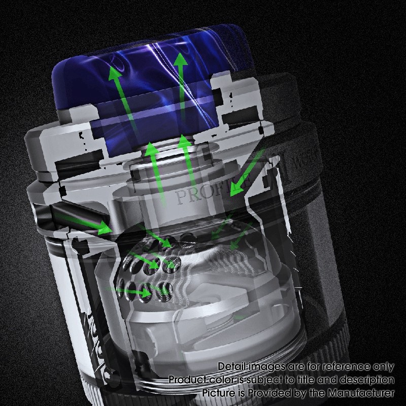 Buy Authentic Wotofo Profile M RTA Rebuildable Tank Atomizer Silver