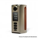 Authentic Dovpo Riva DNA250C 200W Box Mod - Silver-Plain Cognac, VW 1~200W, 2 x 18650, Evolv DNA250C chipset