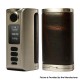 Authentic Dovpo Riva DNA250C 200W Box Mod - Silver-Vintage Brown, VW 1~200W, 2 x 18650, Evolv DNA250C chipset