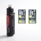 Authentic VOOPOO Argus Pro Pod System Vape Mod Kit - Litchi Leather Red, VW 5~80W, 3000mAh, 4.5ml, 0.15ohm / 0.3ohm