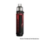 Authentic VOOPOO Argus X 80W Pod System Mod Kit - Litchi Leather & Red, 5~80W, 1 x 18650, 4.5ml, 0.15ohm / 0.3ohm