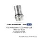 Authentic LostVape Replacement M4 Mesh Coil Head for Ursa Pod Tank / Ursa Quest Multi Kit - 0.2ohm (5 PCS)