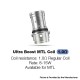 Authentic LostVape Replacement MTL Regular Coil Head for Ursa Pod Tank / Ursa Quest Multi Kit - 1.0ohm (5 PCS)