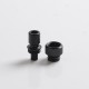 Authentic Auguse CG V2 510 Drip Tip for RBA / RTA / RDA Atomizer - Glossy Black α, POM + SS, 22mm