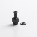 Authentic Auguse CG V2 510 Drip Tip for RBA / RTA / RDA Atomizer - Glossy Black β, POM + SS, 22mm