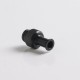 Authentic Auguse CG V2 510 Drip Tip for RBA / RTA / RDA Atomizer - Glossy Black β, POM + SS, 22mm