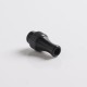 Authentic Auguse CG V2 510 Drip Tip for RBA / RTA / RDA Atomizer - Glossy Black ε, POM + SS, 25mm