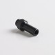 Authentic Auguse CG V2 510 Drip Tip for RBA / RTA / RDA Atomizer - Glossy Black μ, POM + SS, 30mm