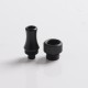 Authentic Auguse CG V2 510 Drip Tip for RBA / RTA / RDA Atomizer - Matte Black ε, POM + SS, 25mm