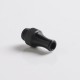 Authentic Auguse CG V2 510 Drip Tip for RBA / RTA / RDA Atomizer - Matte Black ε, POM + SS, 25mm