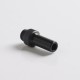 Authentic Auguse CG V2 510 Drip Tip for RBA / RTA / RDA Atomizer - Matte Black μ, POM + SS, 30mm