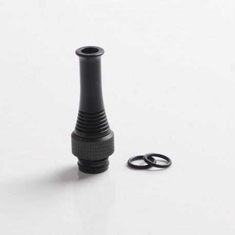 Authentic Auguse CG V2 510 Drip Tip for RBA / RTA / RDA Atomizer - Matte Black γ, POM + SS, 35mm