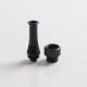 Authentic Auguse CG V2 510 Drip Tip for RBA / RTA / RDA Atomizer - Matte Black γ, POM + SS, 35mm