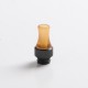 Authentic Auguse CG V2 510 Drip Tip kit for RBA / RTA / RDA Atomizer - Yellow + Matte Black, PEI + SS (5 PCS)