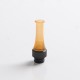 Authentic Auguse CG V2 510 Drip Tip kit for RBA / RTA / RDA Atomizer - Yellow + Matte Black, PEI + SS (5 PCS)