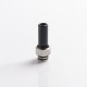 Authentic Auguse CG V2 510 Drip Tip kit for RBA / RTA / RDA Atomizer - Black + Silver, POM + SS (5 PCS)