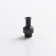 Authentic Auguse CG V2 510 Drip Tip kit for RBA / RTA / RDA Atomizer - Glossy Black, POM + SS (5 PCS)