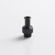 Authentic Auguse CG V2 510 Drip Tip kit for RBA / RTA / RDA Atomizer - Matte Black, POM + SS (5 PCS)