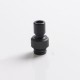 Authentic Auguse CG V2 510 Drip Tip kit for RBA / RTA / RDA Atomizer - Matte Black, POM + SS (5 PCS)