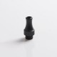 Authentic Auguse CG V2 510 Drip Tip kit for RBA / RTA / RDA Atomizer - Matte Black, POM + SS (5 PCS)