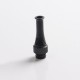 Authentic Auguse CG V2 510 Drip Tip kit for RBA / RTA / RDA Atomizer - Matte Black, POM + SS (5 PCS)