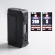 Authentic Vandy Vape Gaur-21 200W Dual 21700 Vape Box Mod - Carbon Fiber Black, VW 5~200W, 2 x 18650 / 21700