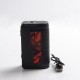 Authentic Vandy Vape Gaur-21 200W Dual 21700 Vape Box Mod - Flame Red Resin, VW 5~200W, 2 x 18650 / 21700