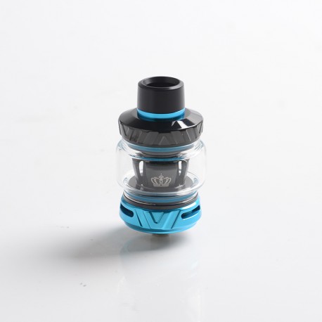 [Ships from Bonded Warehouse] Authentic Uwell Crown 5 Sub Ohm Tank Atomizer - Blue, 5.0ml, 0.23ohm / 0.3ohm, 29mm, Childlock