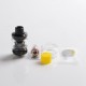 Authentic Uwell Crown 5 Sub Ohm Tank Clearomizer Vape Atomizer - Black, 5.0ml, 0.23ohm /0.3ohm, 29mm Diameter, Childlock Version