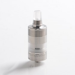 SXK BY-kA V.9 V9 Style MTL RTA Rebuildable Tank Atomizer - Silver, Nano Version 3.0ml, 22mm Diameter