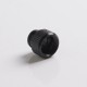 Authentic Auguse CG V2 510 Drip Tip kit for RBA / RTA / RDA Vape Atomizer - Glossy Black, POM + SS (5 PCS)