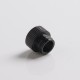 Authentic Auguse CG V2 510 Drip Tip for RBA / RTA / RDA Vape Atomizer - Glossy Black α, POM + SS, 22mm