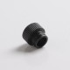 Authentic Auguse CG V2 510 Drip Tip for RBA / RTA / RDA Vape Atomizer - Matte Black β, POM + SS, 22mm