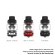 [Ships from Bonded Warehouse] Authentic Uwell Valyrian 2 Pro Sub Ohm Tank Atomizer - Black + Red, 8.0ml, 0.14ohm / 0.32ohm, 32mm