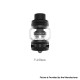 [Ships from Bonded Warehouse] Authentic Uwell Valyrian 2 Pro Sub Ohm Tank Atomizer - Full Black, 8.0ml, 0.14ohm / 0.32ohm, 32mm