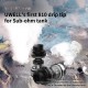[Ships from Bonded Warehouse] Authentic Uwell Valyrian 2 Pro Sub Ohm Tank Atomizer - Full Black, 8.0ml, 0.14ohm / 0.32ohm, 32mm
