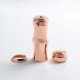 Authentic Timesvape Keen Hybrid Mechanical Mech Mod - Copper Polish, Copper, 1 x 18650 / 20700 / 21700