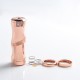 Authentic Timesvape Keen Hybrid Mechanical Mech Mod - Copper Polish, Copper, 1 x 18650 / 20700 / 21700