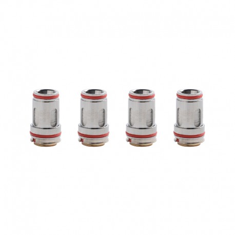 [Ships from Bonded Warehouse] Authentic Uwell Crown 5 FeCrAl UN2 Single Mesh Coil - 0.23ohm (65~70W) (4 PCS)