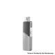 [Ships from Bonded Warehouse] Authentic Innokin Sceptre 1400mAh Pod System Mod Kit - Carbon Silver, MTL 1.2 / RDL 0.5ohm, 3.0ml