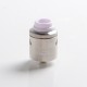 Authentic Hellvape Hellbeast RDA Rebuildable Dripping Vape Atomizer w/ BF Pin - SS, Stainless Steel, 24mm Diameter