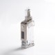 Authentic Rincoe Jellybox 228W Box Mod with Jellytank Kit - Full Clear, 1~228W, 2 x 18650, 4.8ml, 0.3 / 0.15ohm