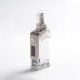 Authentic Rincoe Jellybox 228W Box Mod with Jellytank Kit - Full Clear, 1~228W, 2 x 18650, 4.8ml, 0.3 / 0.15ohm