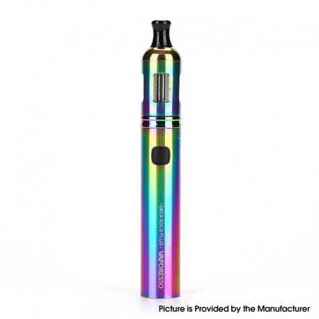 Authentic Vaporesso Orca Solo Plus AIO 1200mAh Pod System Starter Kit - Rainbow, 2.0ml, 0.3ohm / 0.6ohm